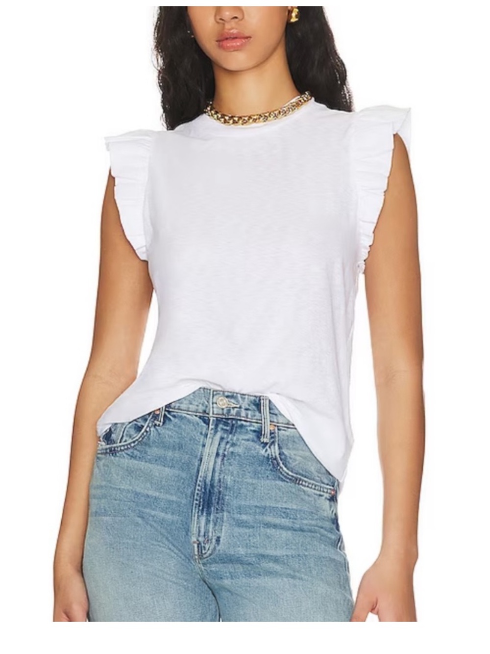 Nation LTD Paulette Ruffle Tank